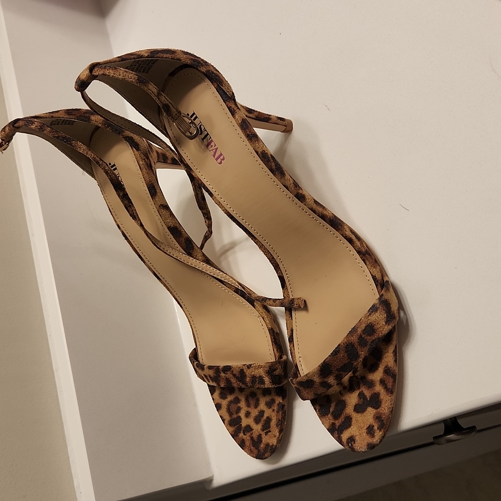 Leopard Heels